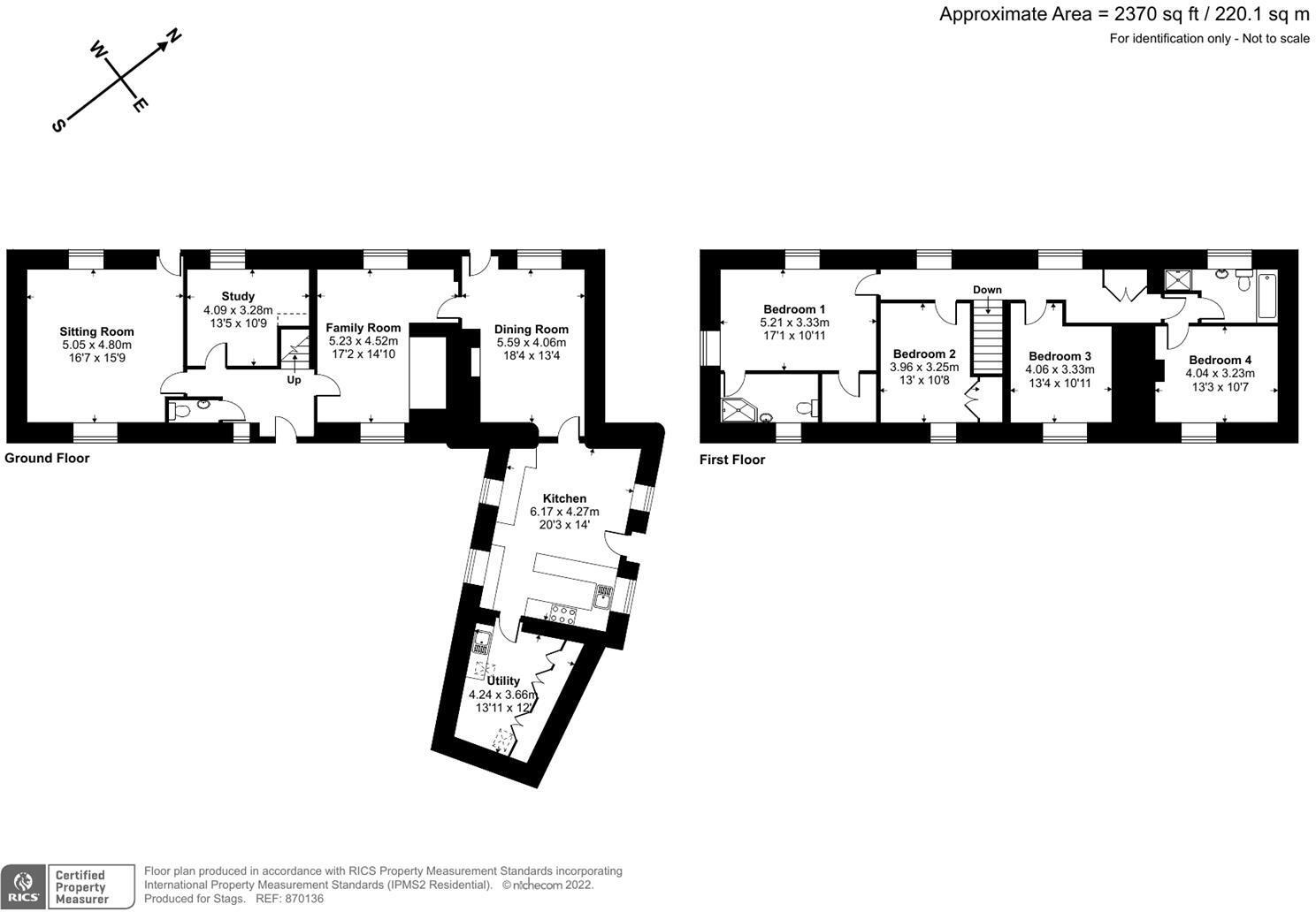 Whitchurch Canonicorum, Bridport floorplan