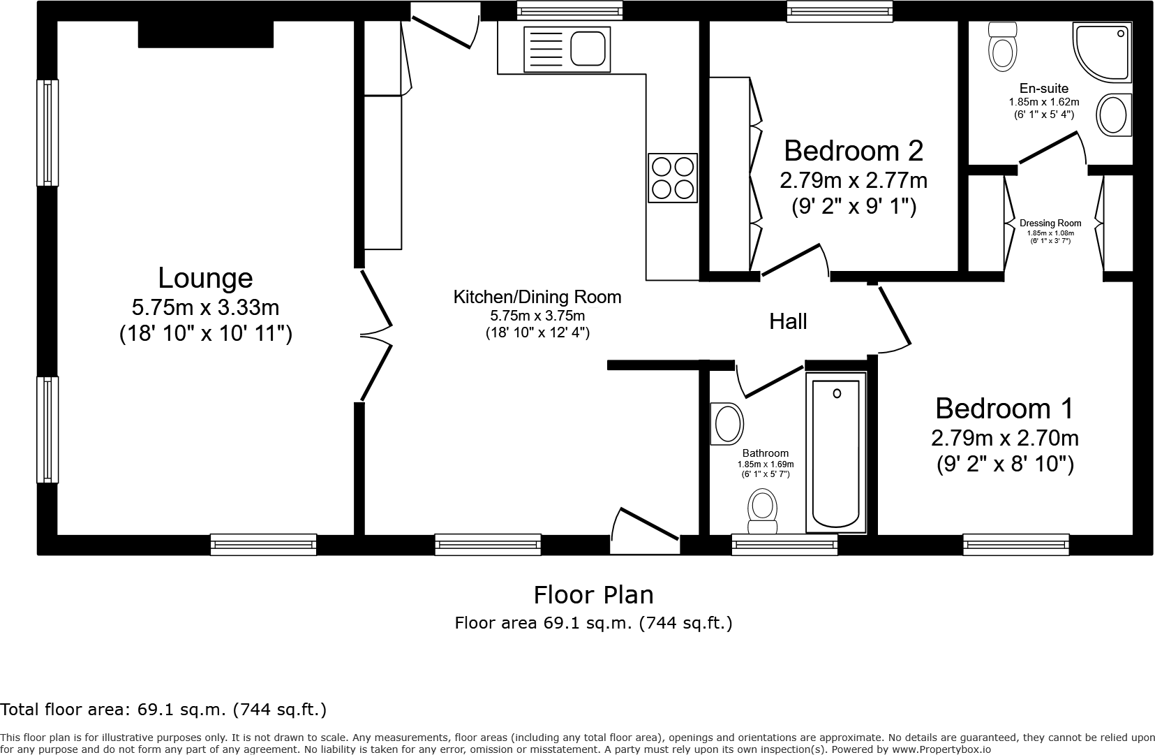 Ruthin, Wales, LL15 floorplan