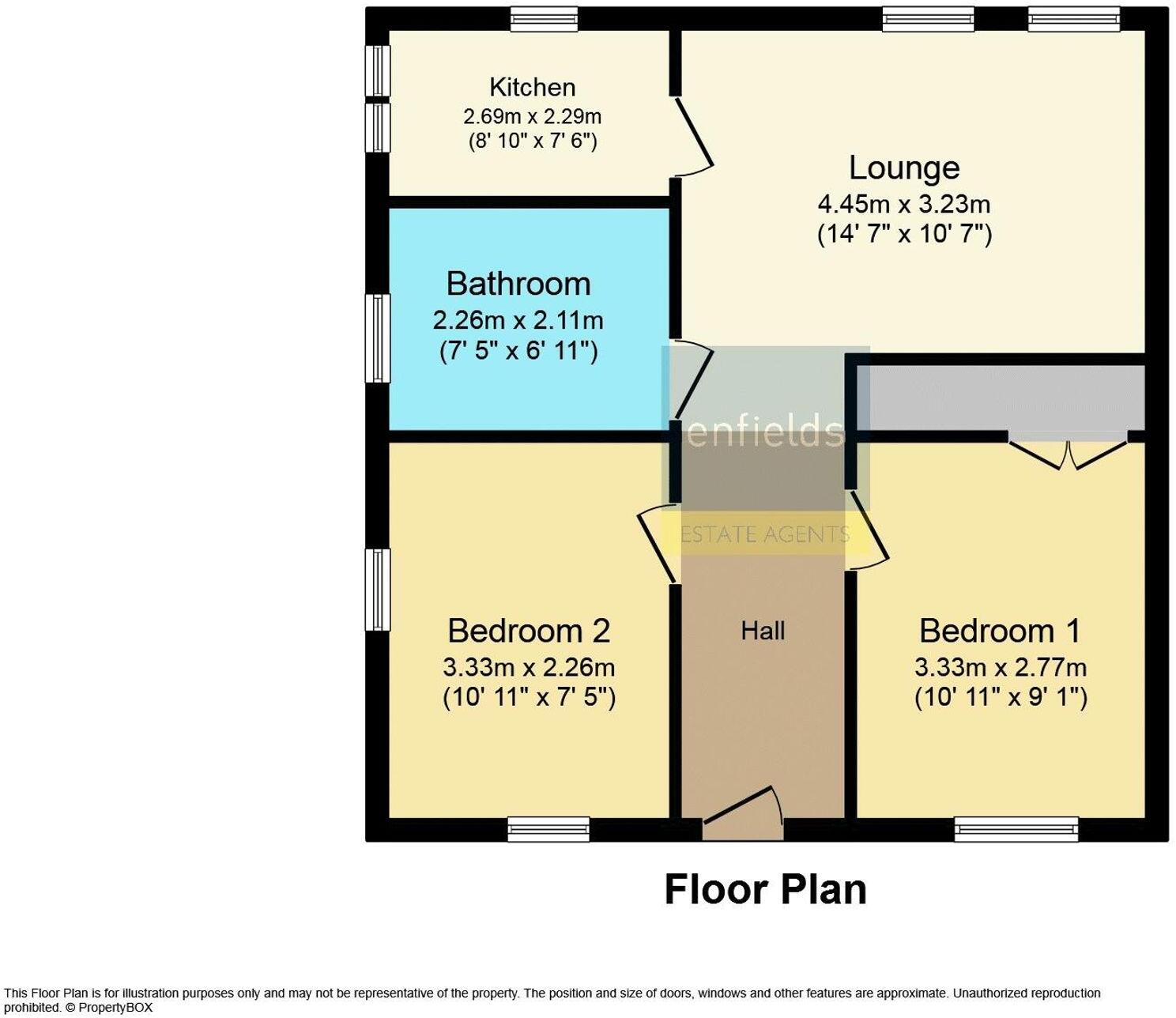 Charminster Close, Bournemouth, BH8 floorplan