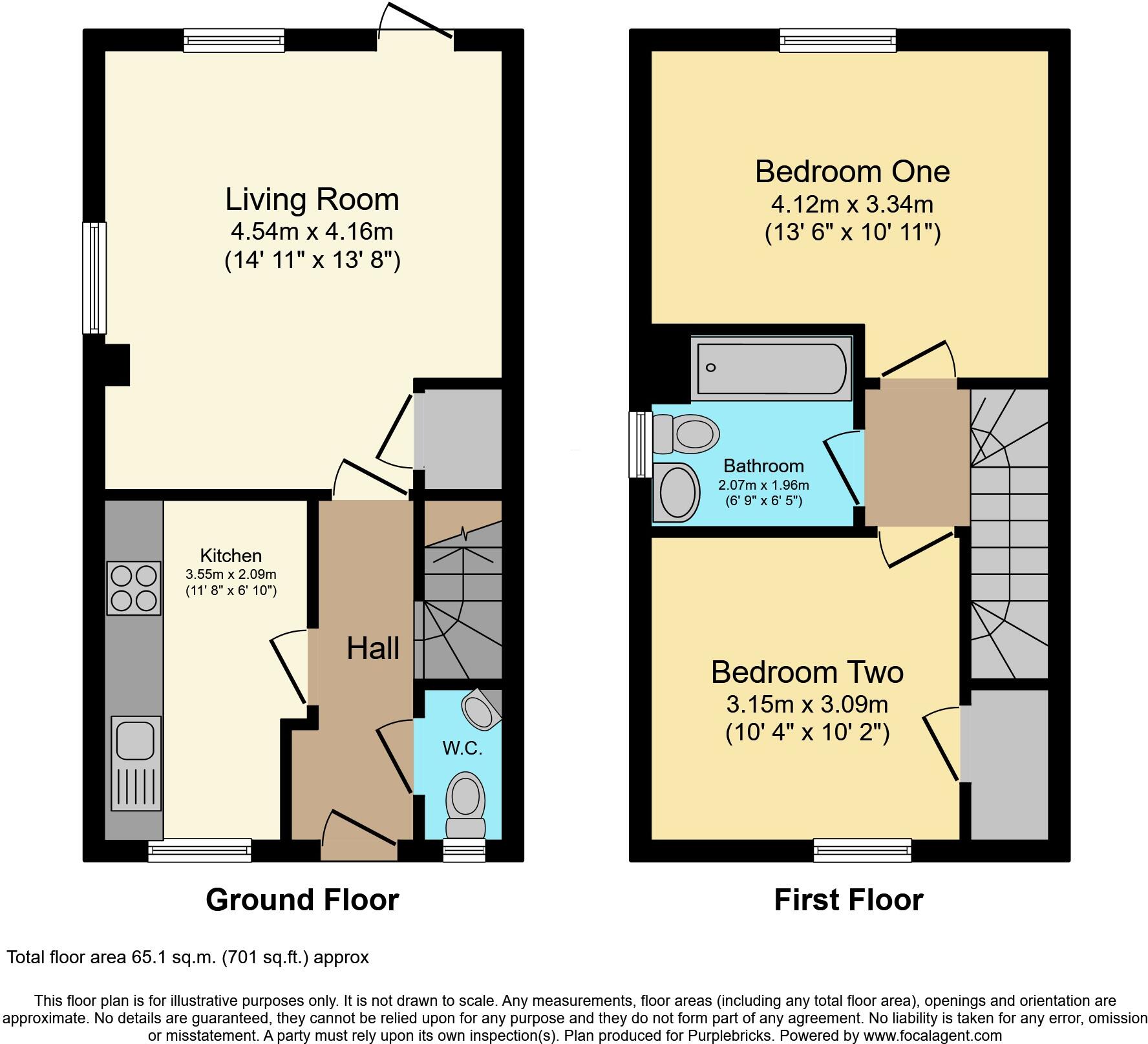 Georgia Mews, Peterborough, PE2 floorplan