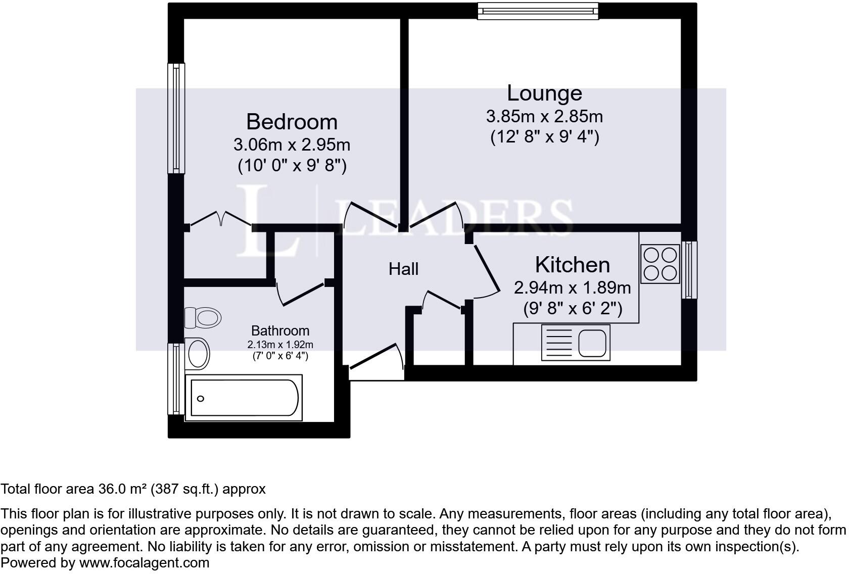 Almond Rise, Forest Town, Mansfield, NG19 floorplan