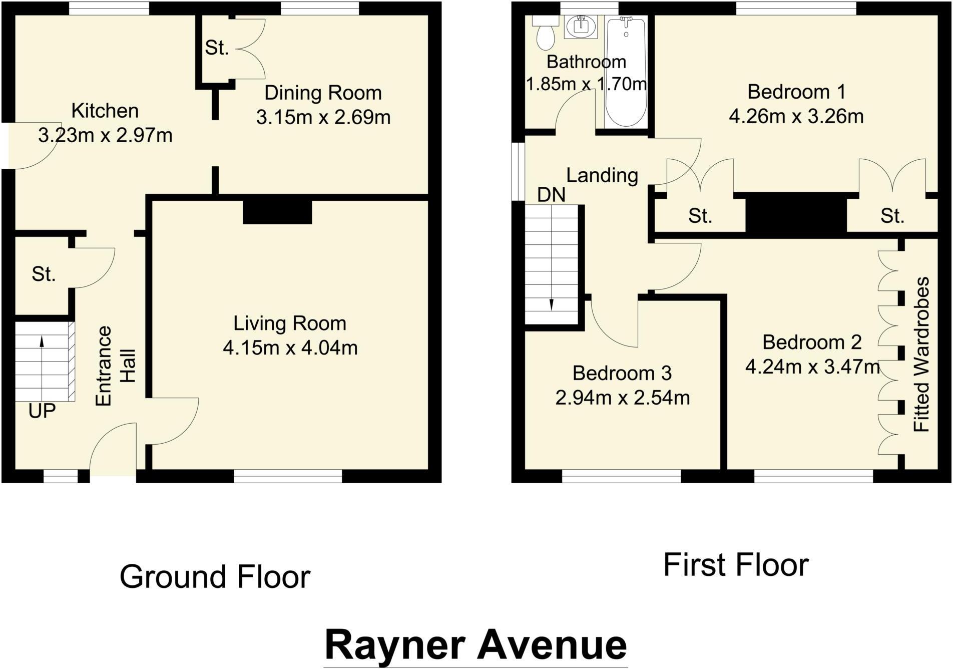 Rayner Avenue, Heckmondwike floorplan