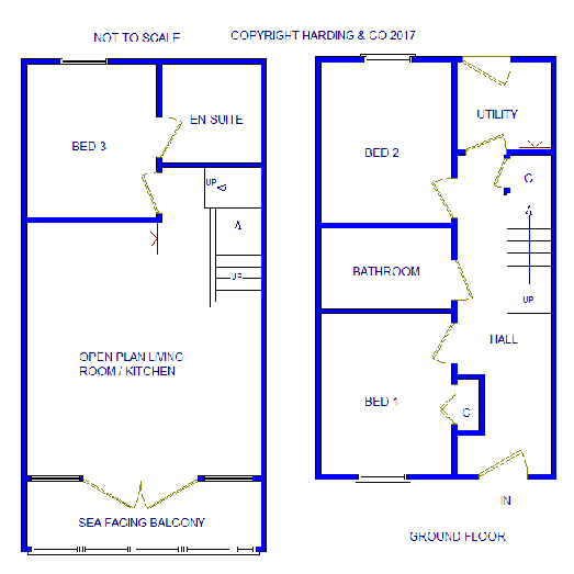 Merley Road, Westward Ho!, Bideford floorplan