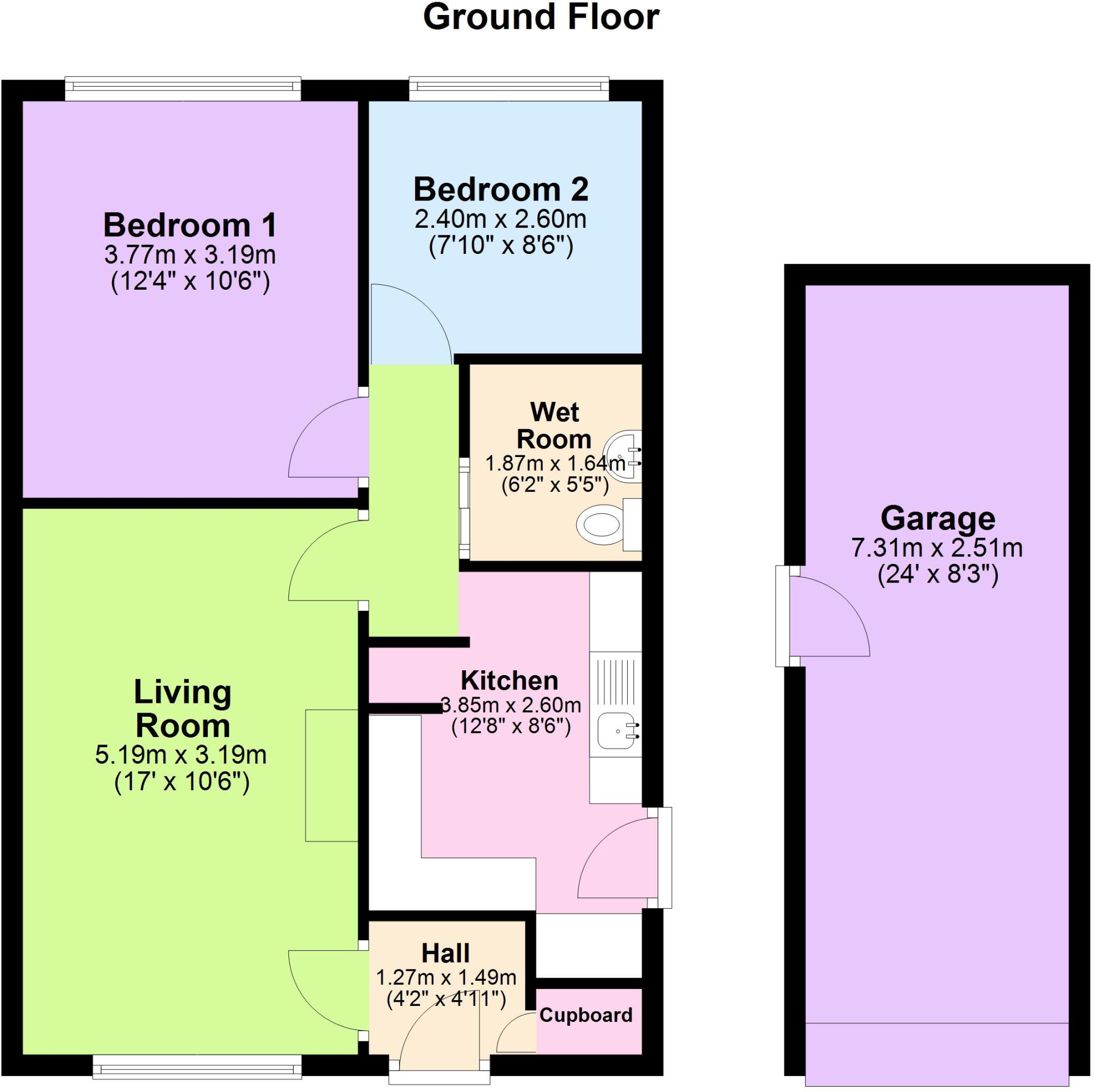 Rydal Avenue, Long Eaton, Nottingham floorplan