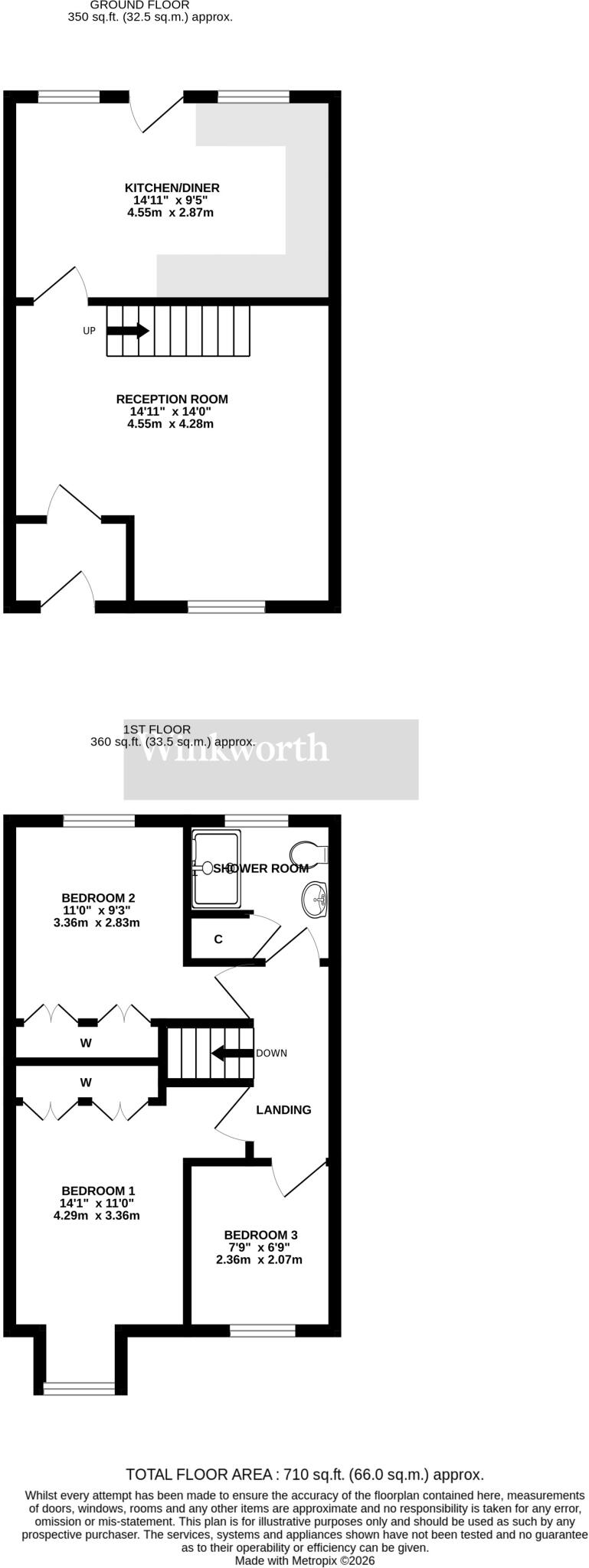 All Saints Road, Poringland, Norwich, Norfolk, NR14 floorplan