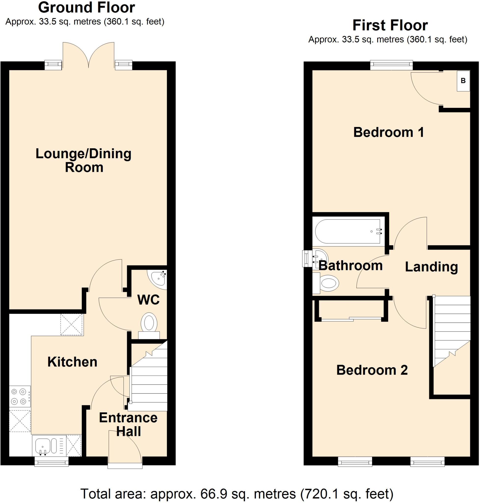 Yarnbrook Gardens, Trowbridge floorplan