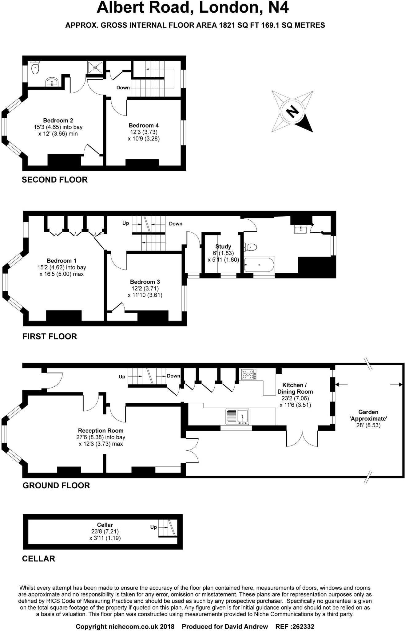 Albert Road, London, N4 floorplan