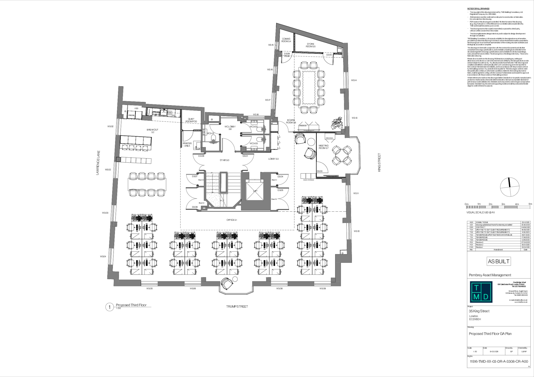 3rd &amp; 1st Floor Space Plans.pdf
