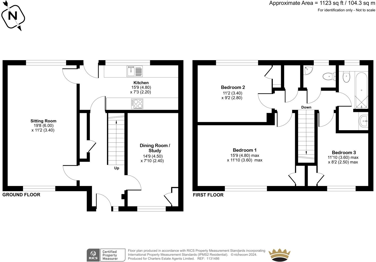 New Farm Road, Alresford, Hampshire, SO24 floorplan