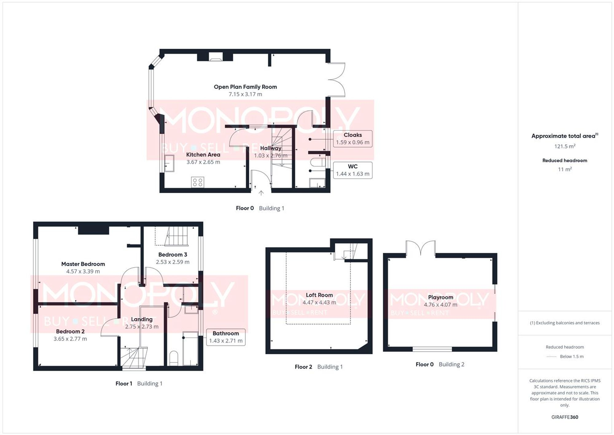 Bryn Elwy, St. Asaph, LL17 floorplan