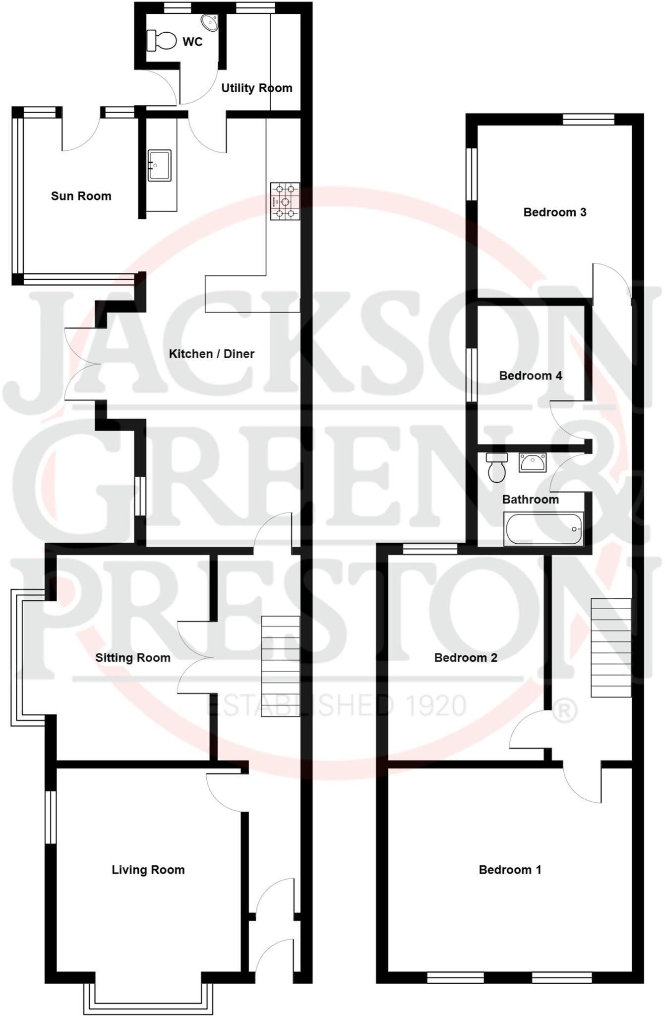 Sackville Street, Grimsby, DN34 floorplan