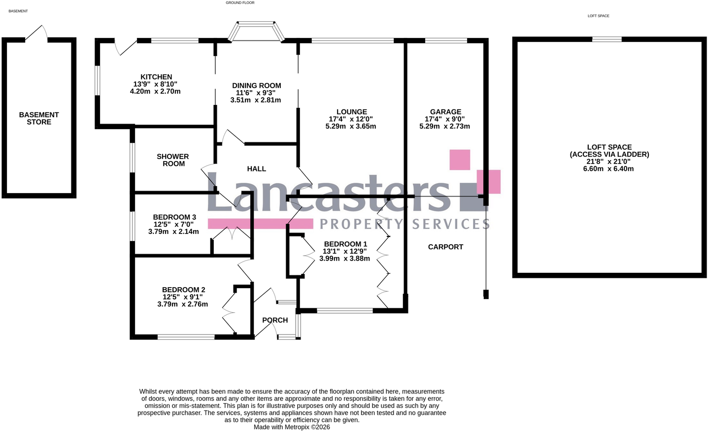 Whitwell Lane, Stocksbridge, Sheffield, S36 1GE floorplan
