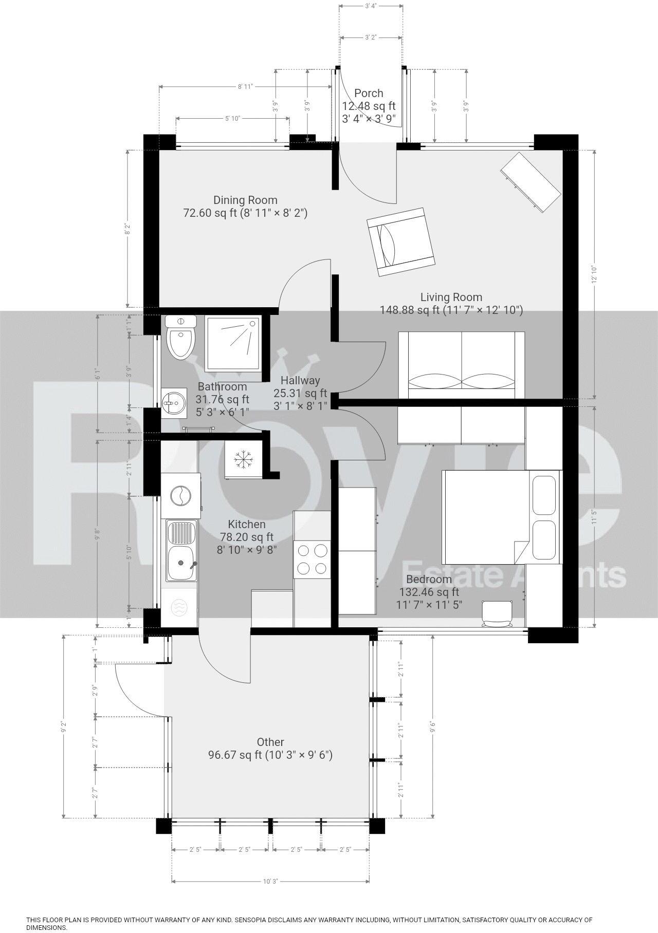 'Nivram' Rosslyn Avenue, Preesall, Lancs FY6 0HE floorplan