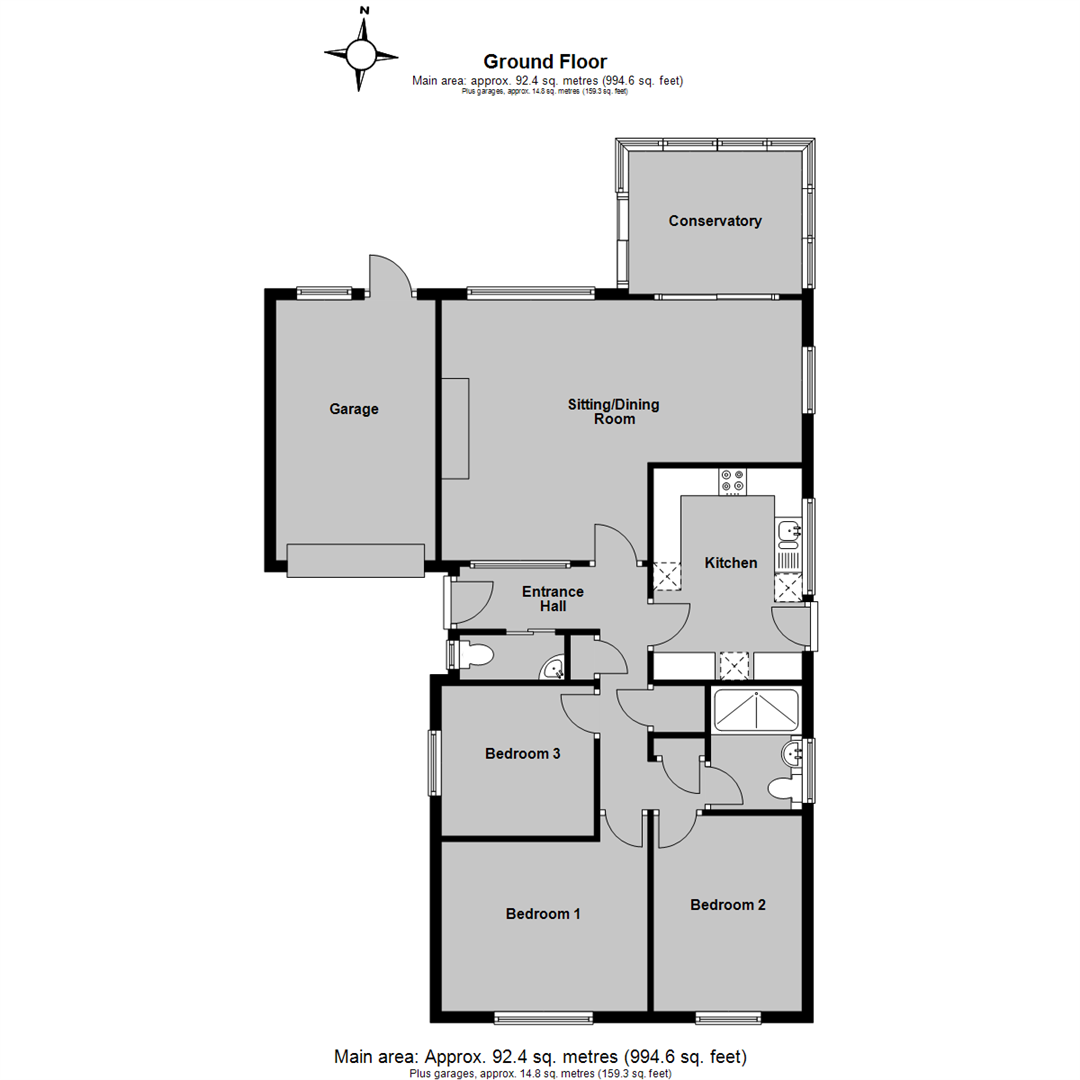 The Russets, Chestfield, Whitstable floorplan