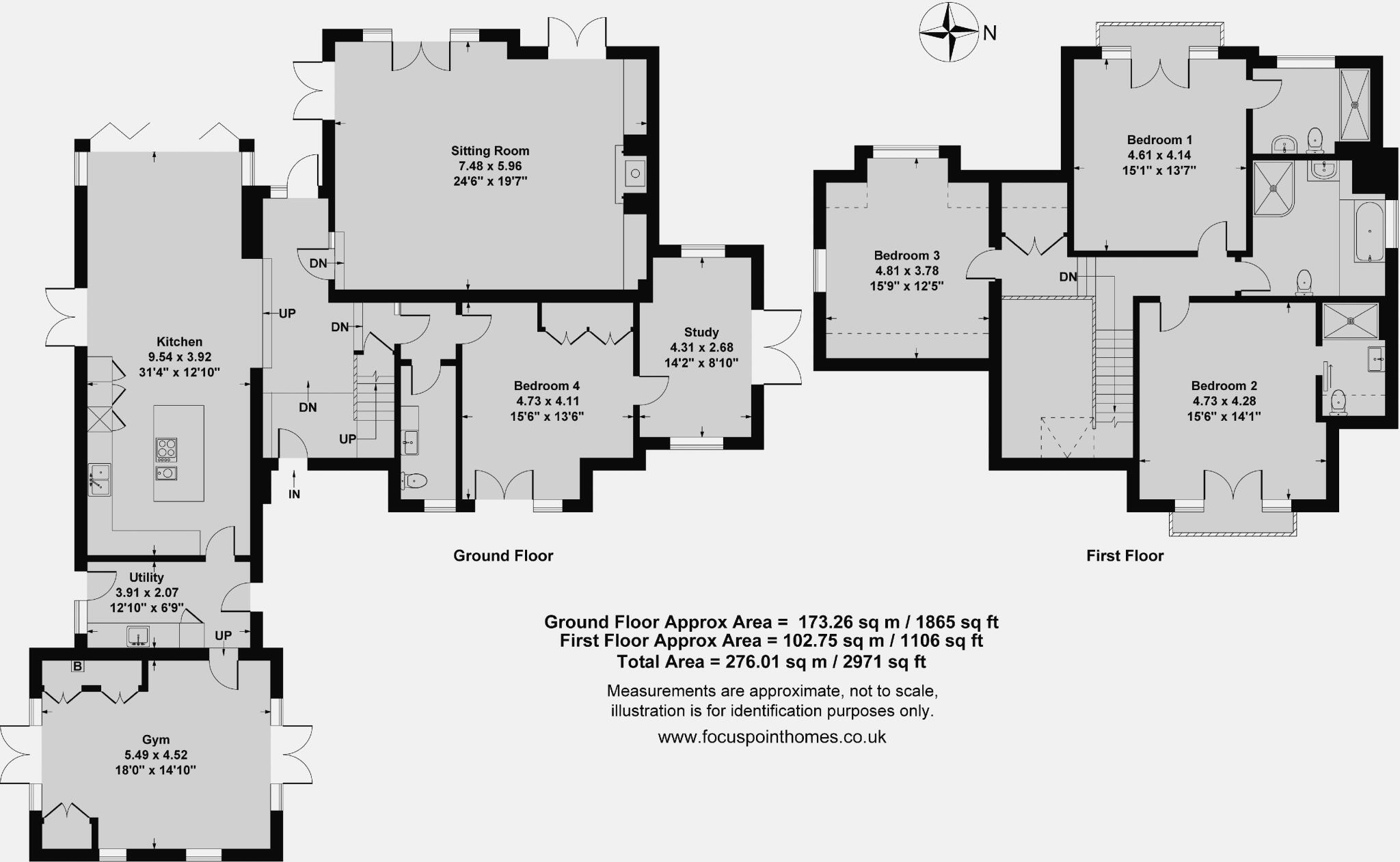 Tryad House, High Street, Adderbury floorplan