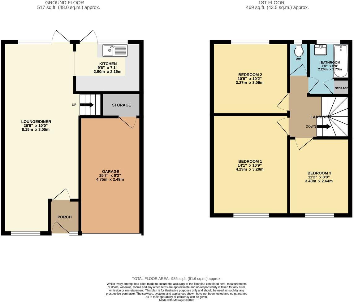 Englands Lane, Loughton, IG10 floorplan