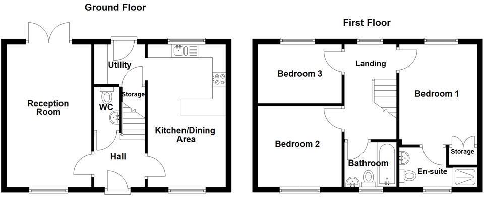 Maden Fold Close, Burnley floorplan