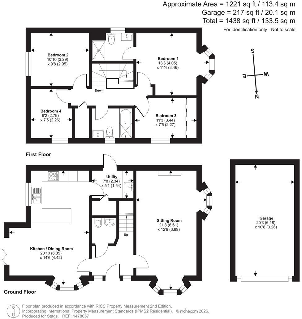 Fair Maid, Sampford Peverell, Tiverton floorplan