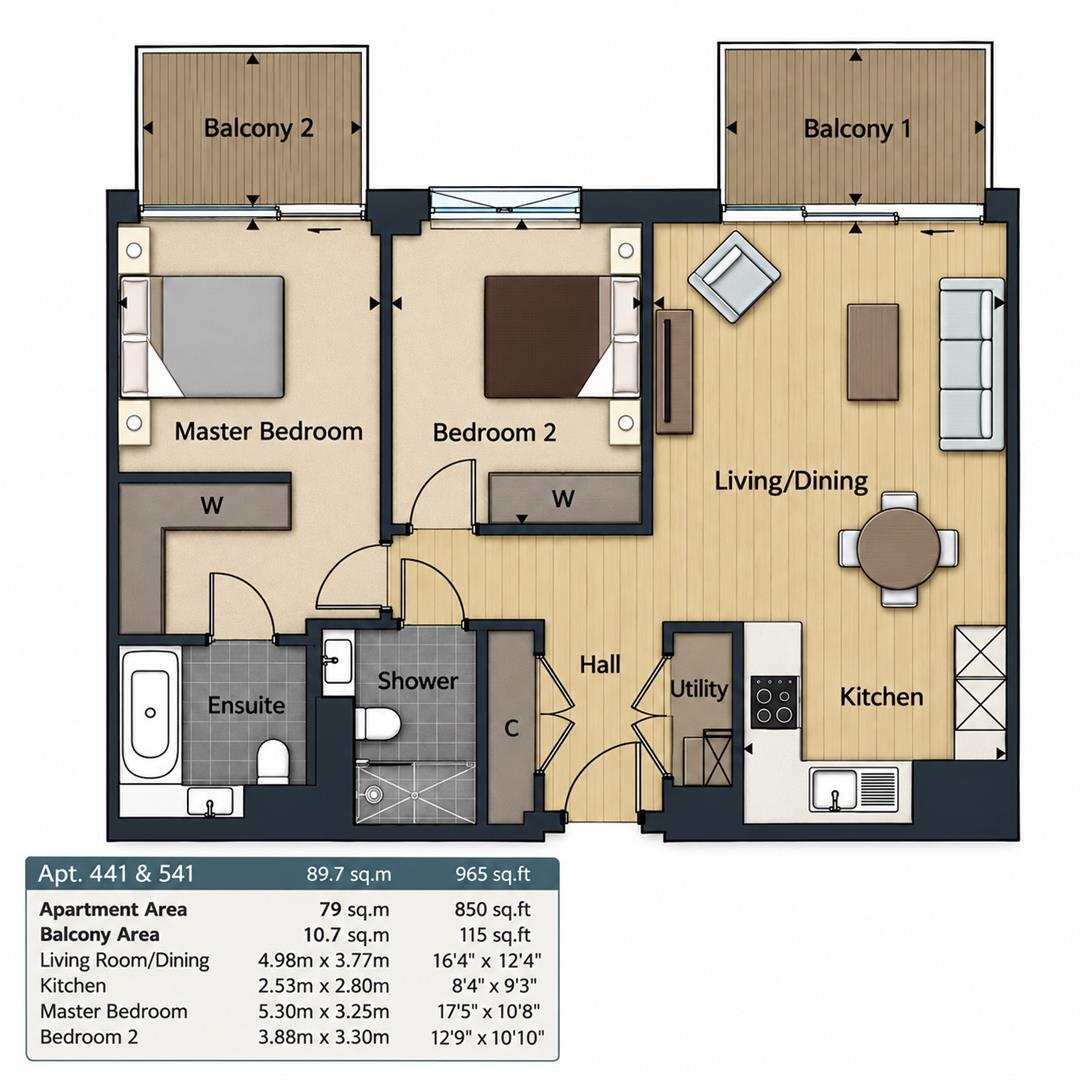 Kingwood House, 1 Chaucer Gardens, LONDON, E1 floorplan