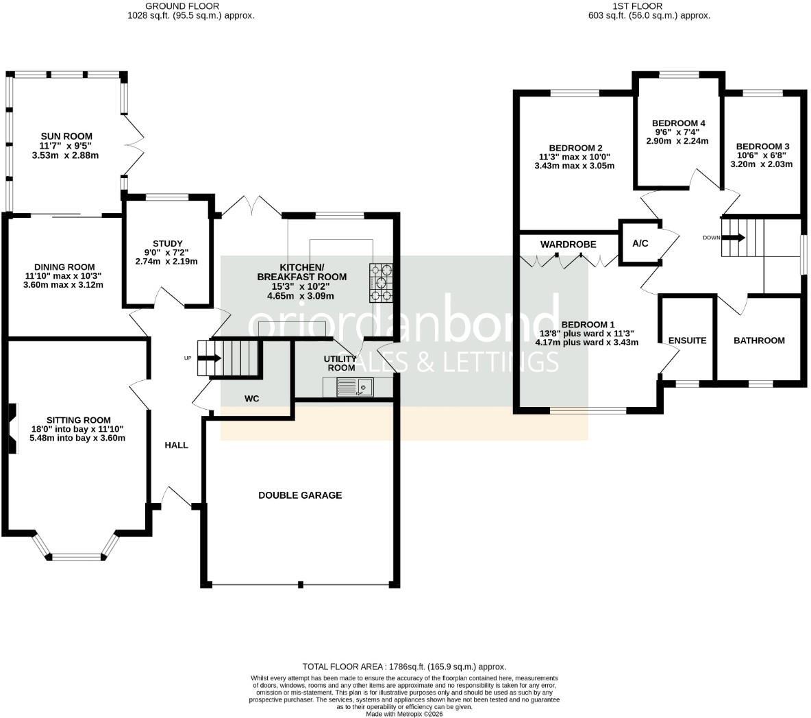 Whitesands Way, Hunsbury Meadows, Northampton NN4 floorplan