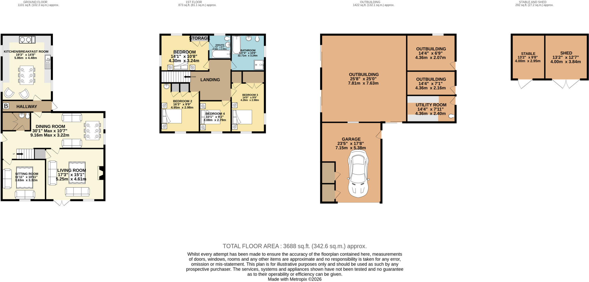 Cleugh Head, Longtown, Carlisle, Cumbria floorplan