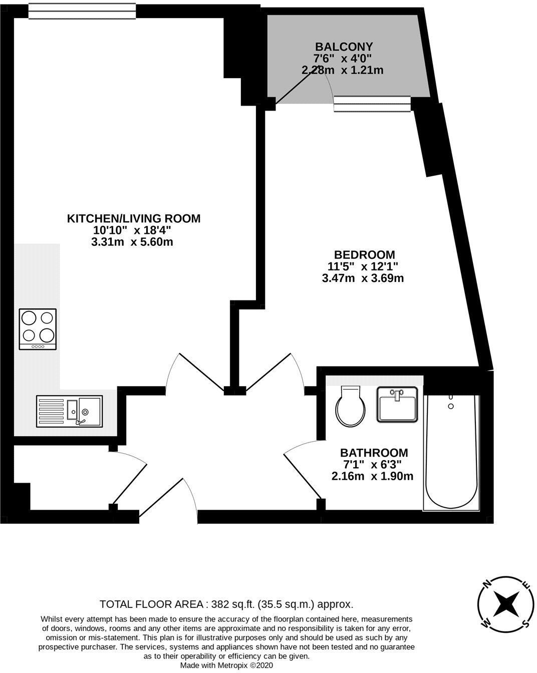 Times Square, Aldgate East floorplan