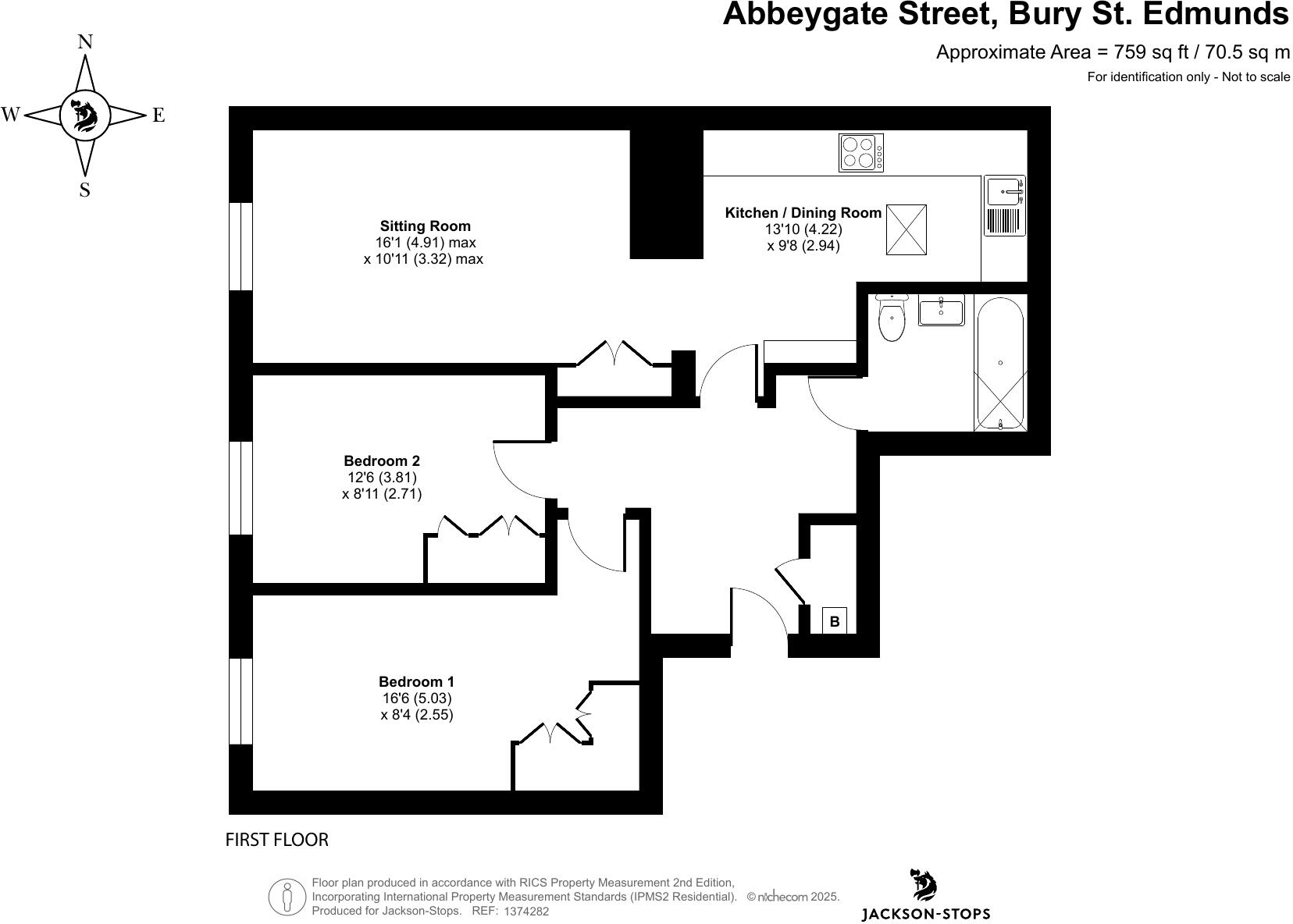 Palmers House, 9-10 Abbeygate Street, Bury St Edmunds, Suffolk, IP33 floorplan