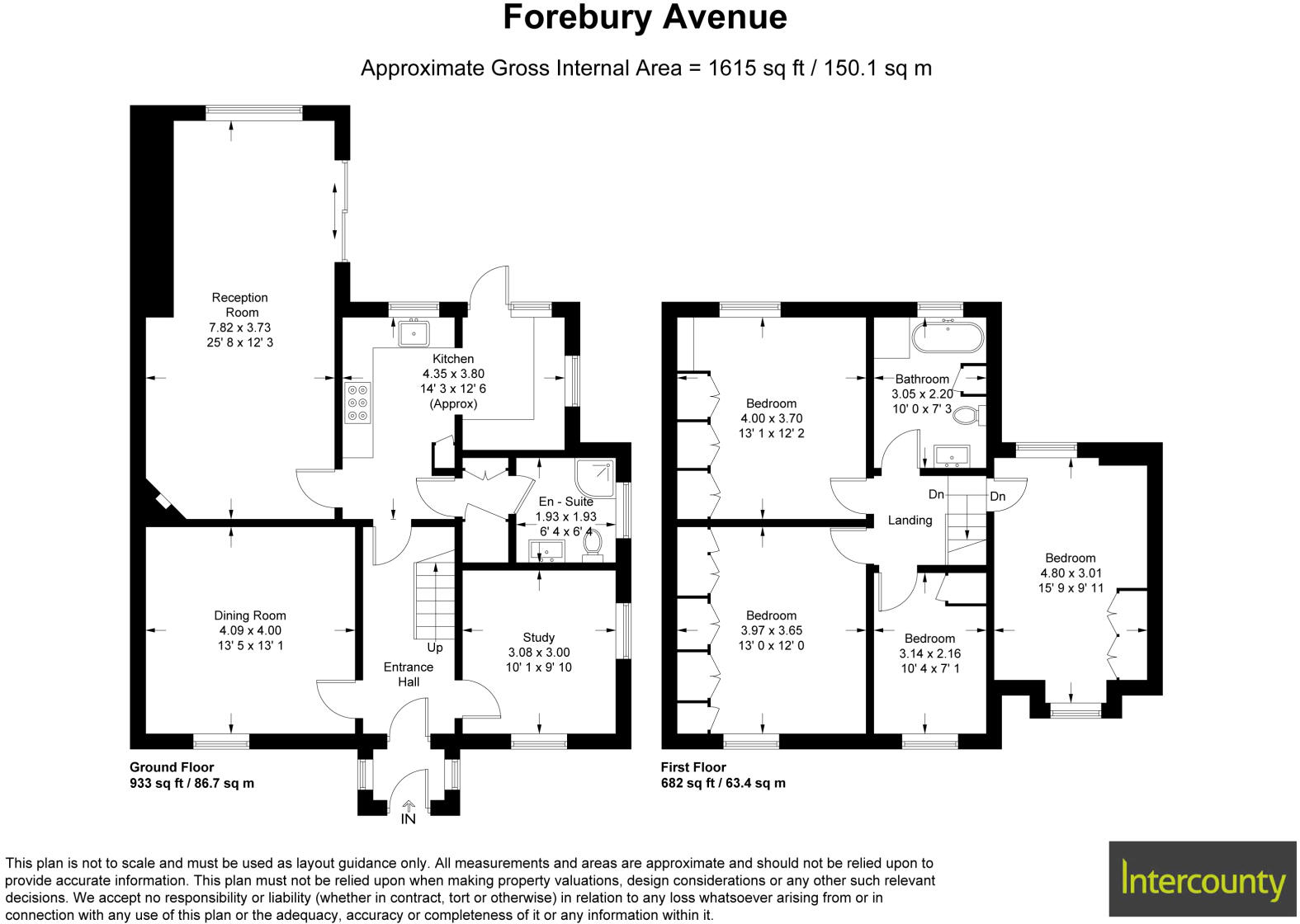 Forebury Avenue, Sawbridgeworth, Hertfordshire, CM21 floorplan