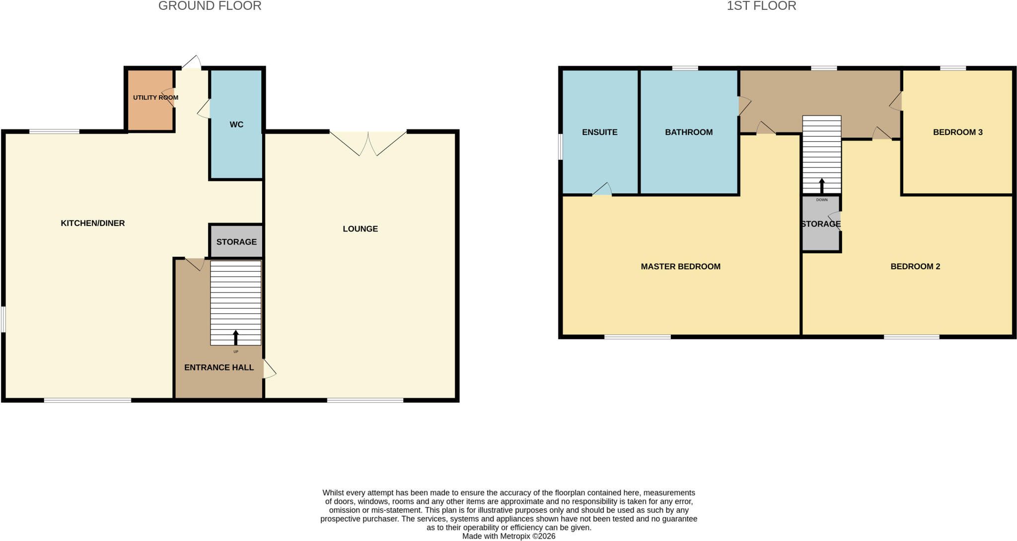Blue Brick Lane, Nuneaton, Warwickshire, CV10 floorplan