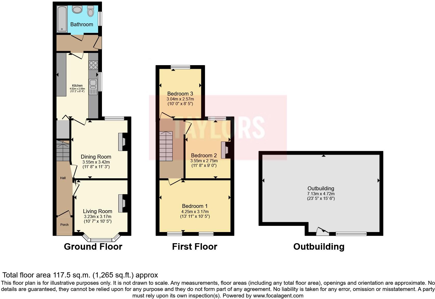 Houghton Road, Bedford, Bedfordshire, MK42 floorplan