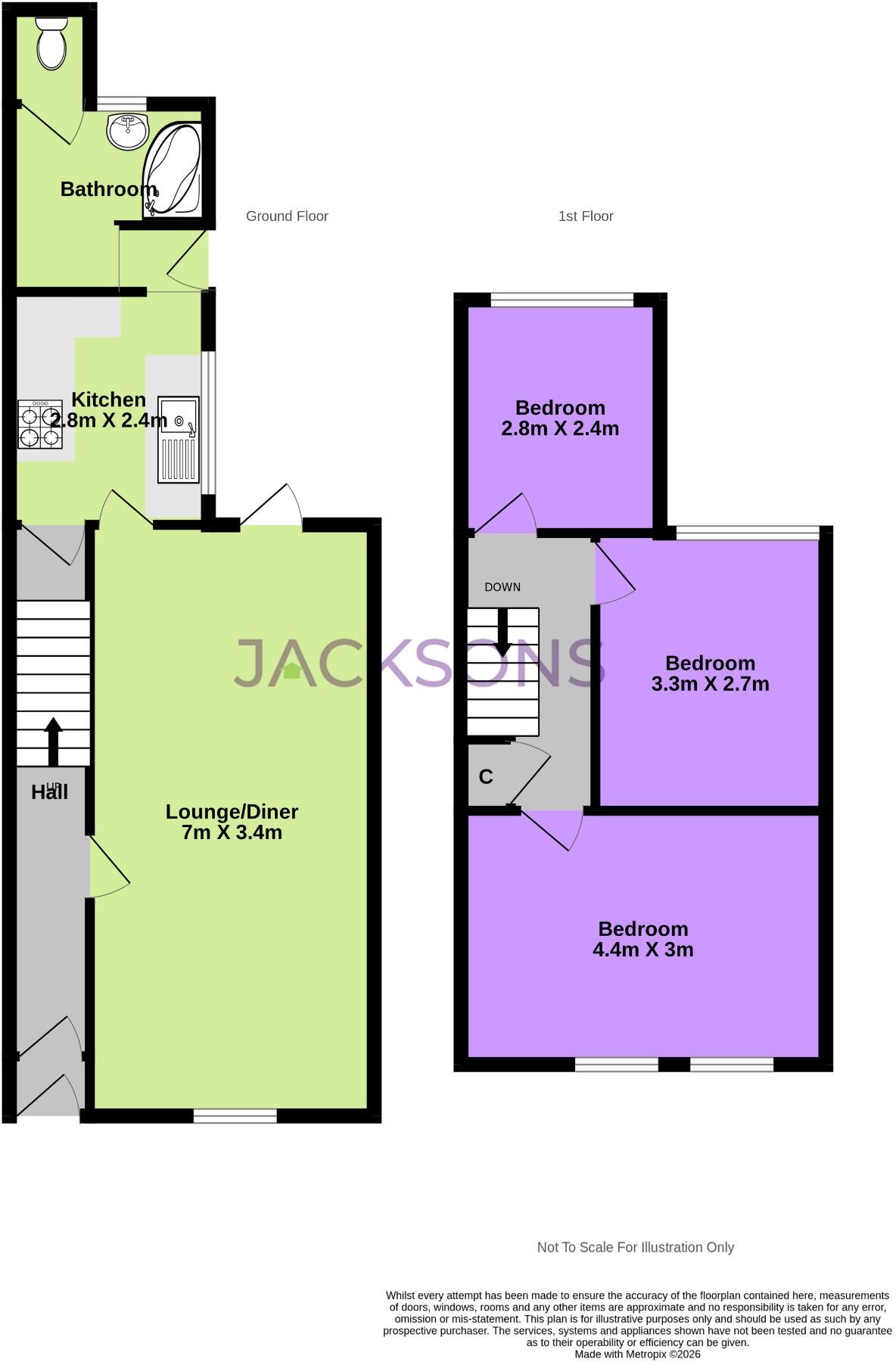 Granville Road, Gillingham, floorplan