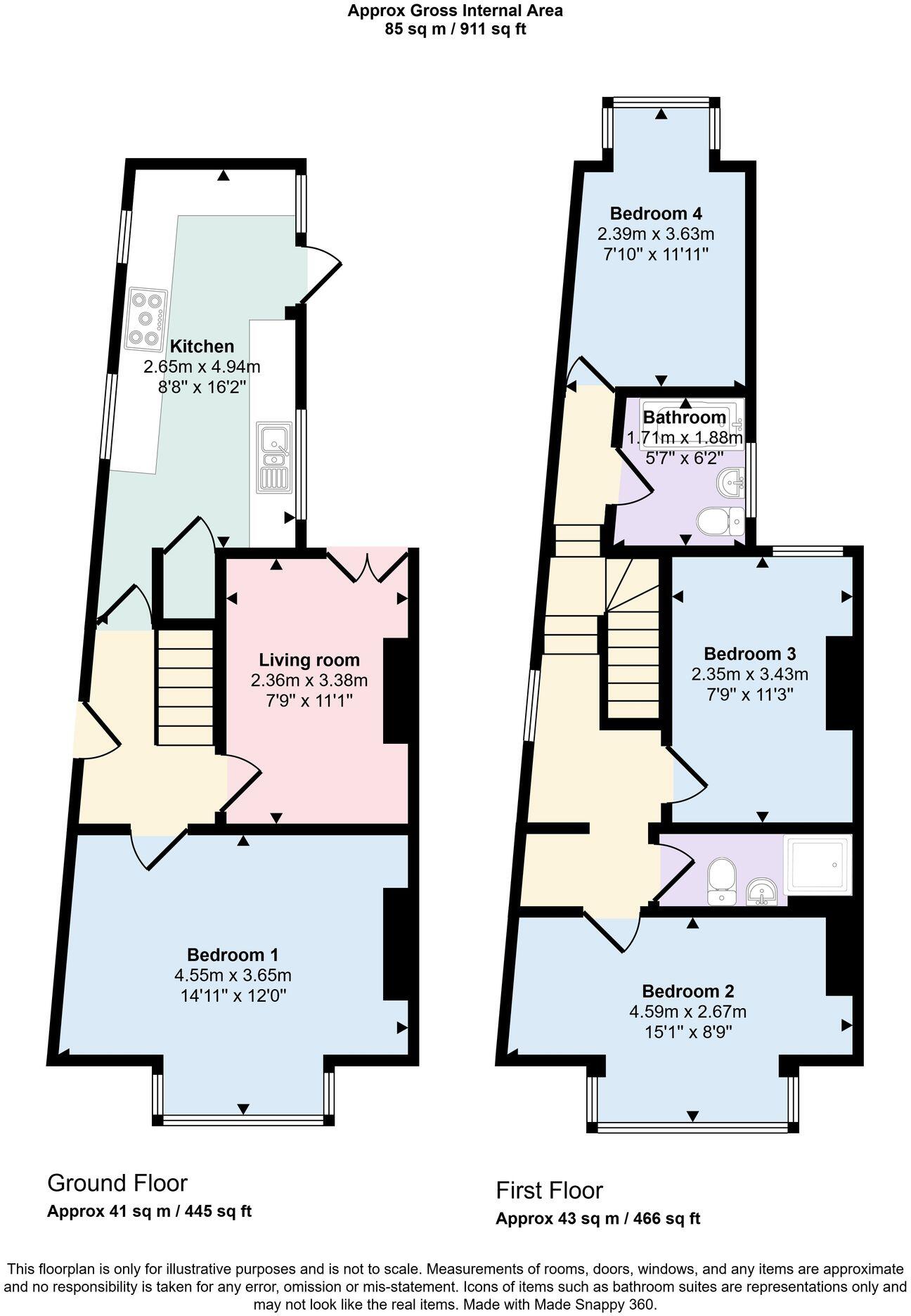 Bonhay Road, Exeter, EX4 floorplan
