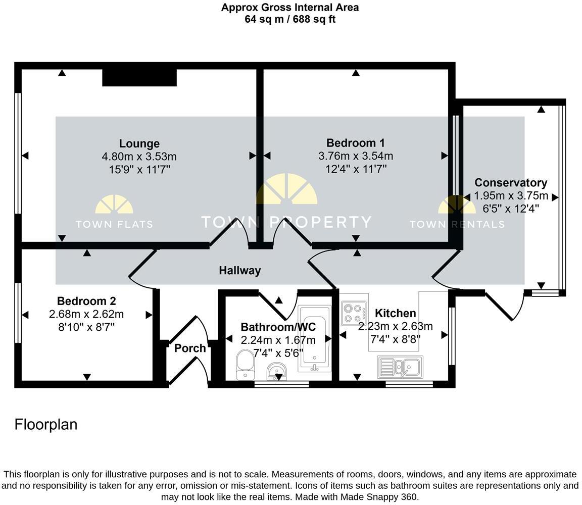 Arundel Close, Pevensey Bay, Pevensey floorplan