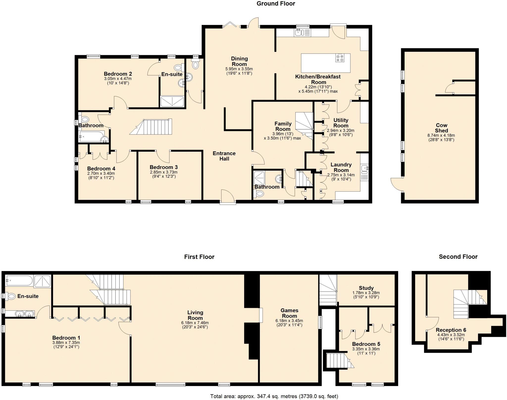 Stunning Barn Converson floorplan