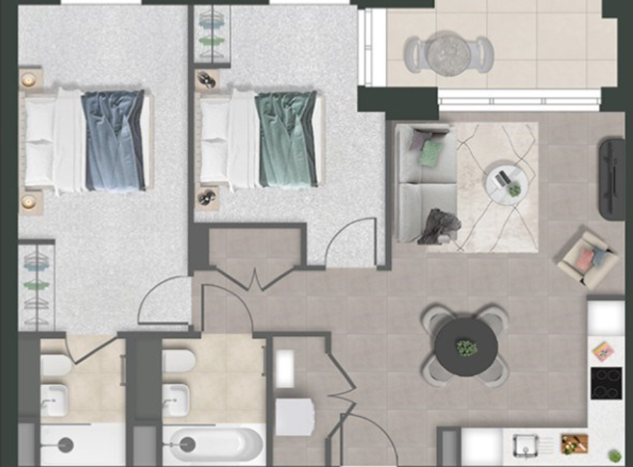 Linear Place, Wandsworth, London floorplan
