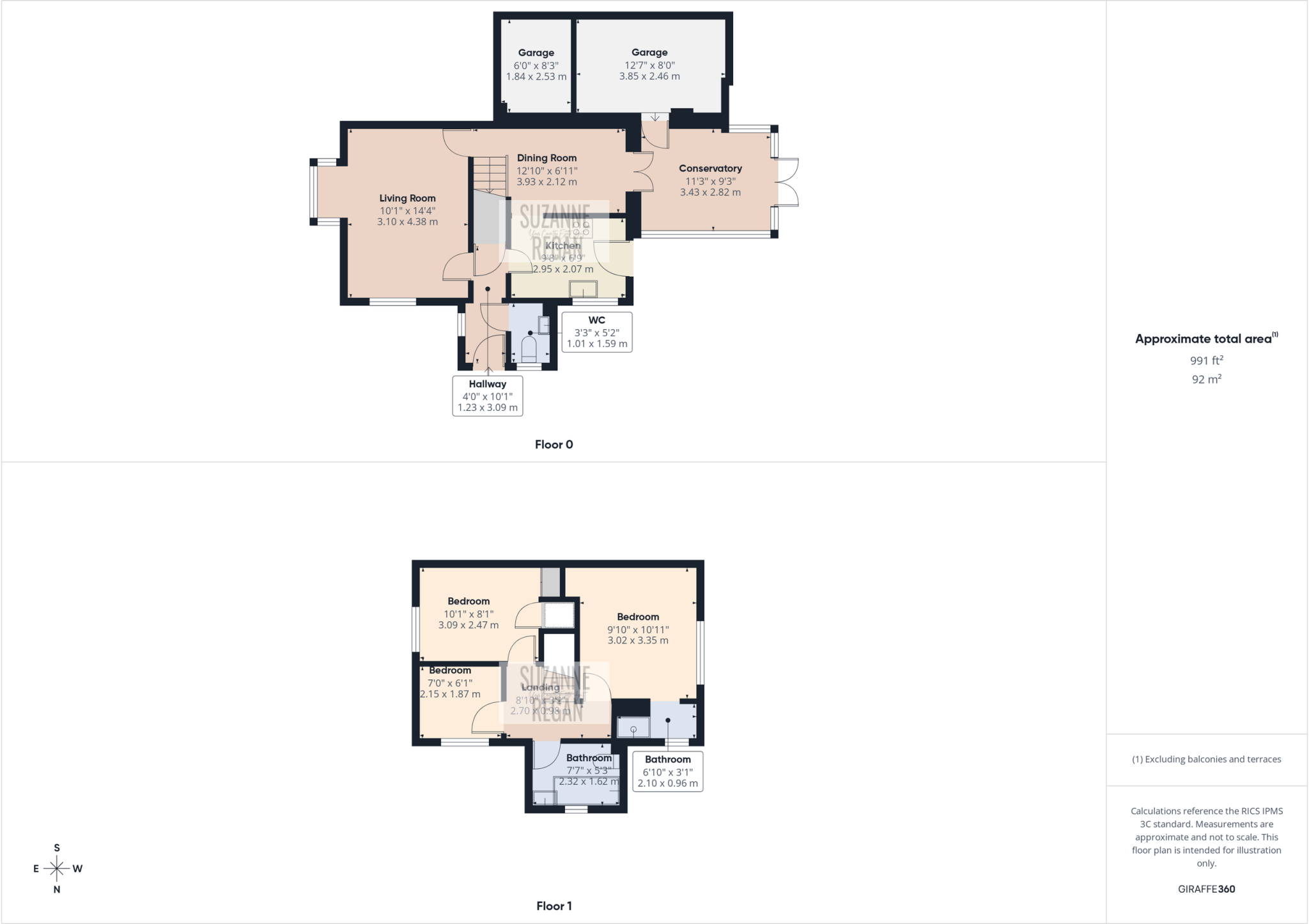 Penshurst Way, Nuneaton, Warwickshire floorplan