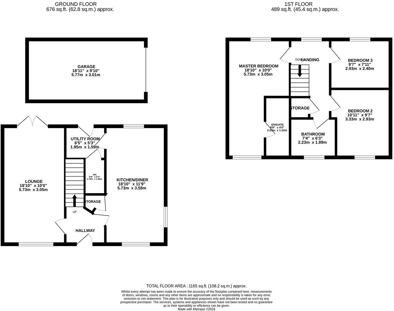 Egan Close, Weldon, Corby floorplan