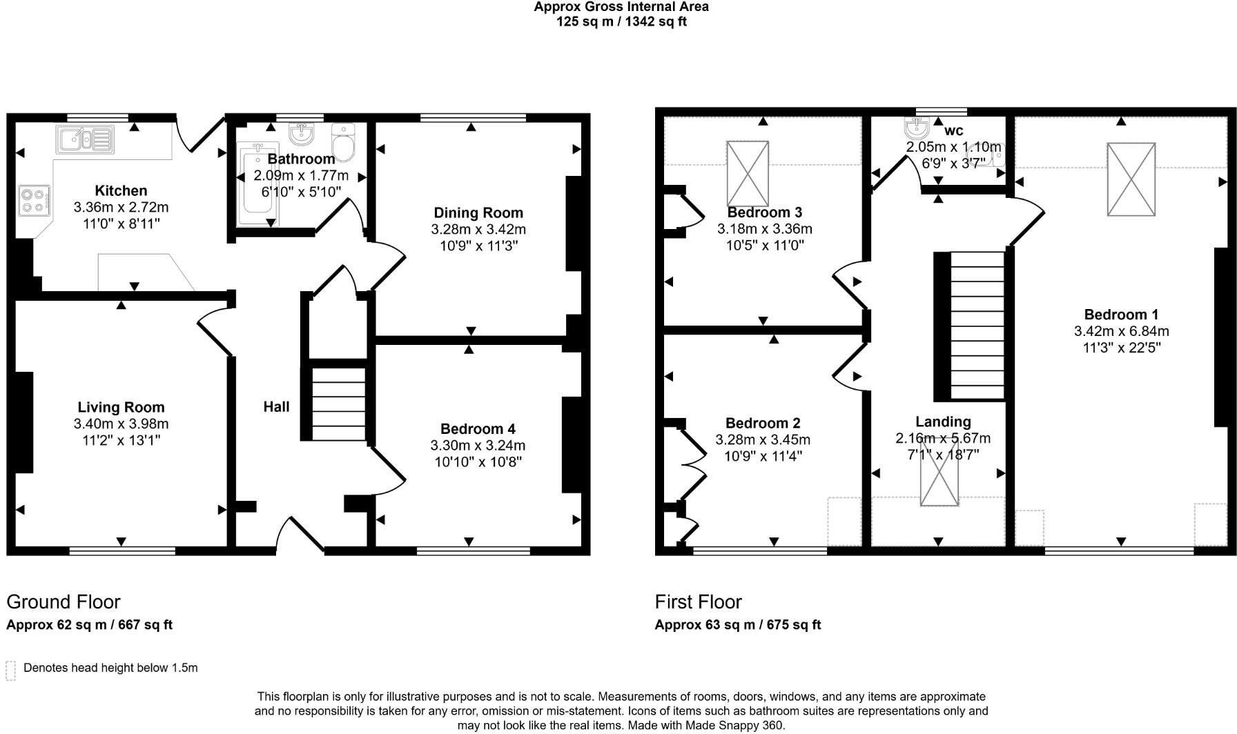 93 Glendoune Street, Girvan, Ayrshire, KA26 0AA floorplan