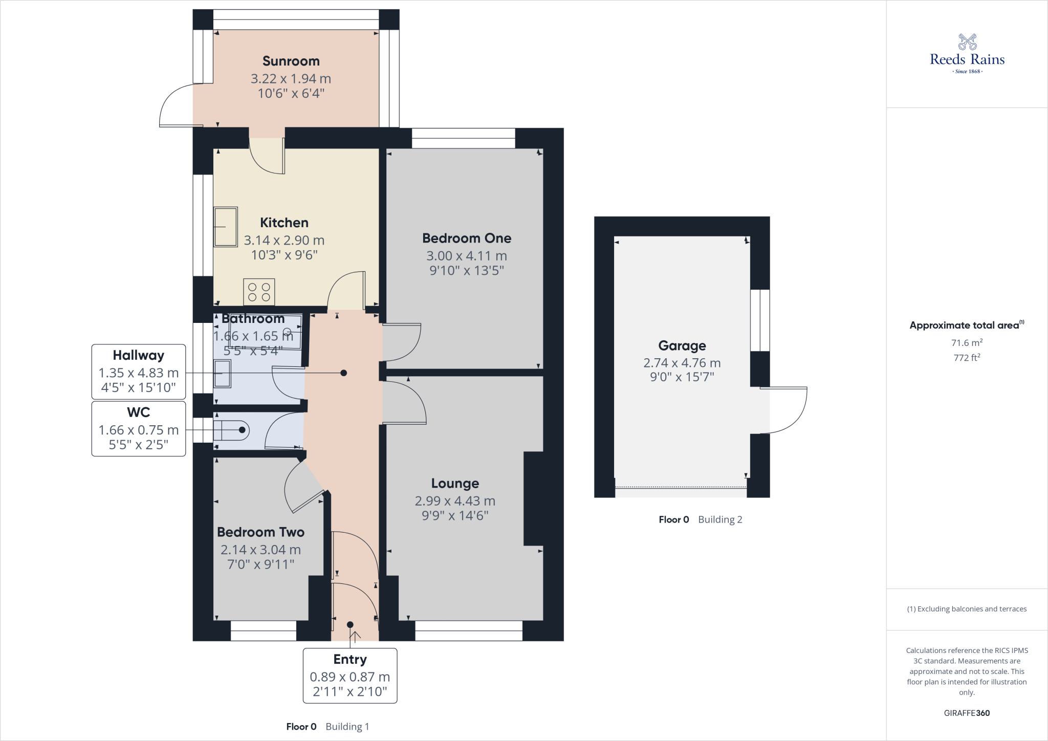 Kingsway, Euxton, Chorley, Lancashire, PR7 floorplan
