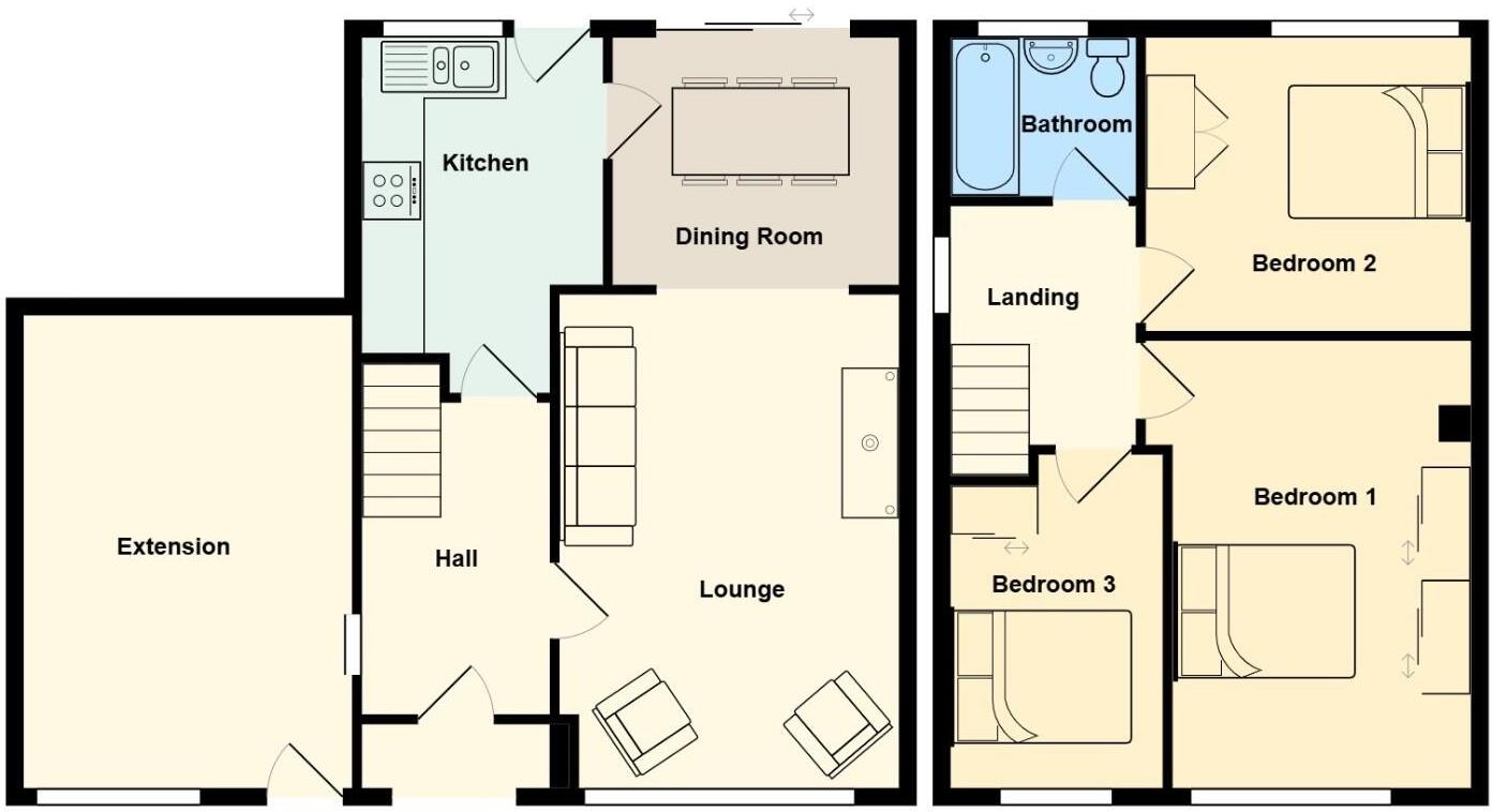 Dochdwy Road, Llandough, Penarth floorplan