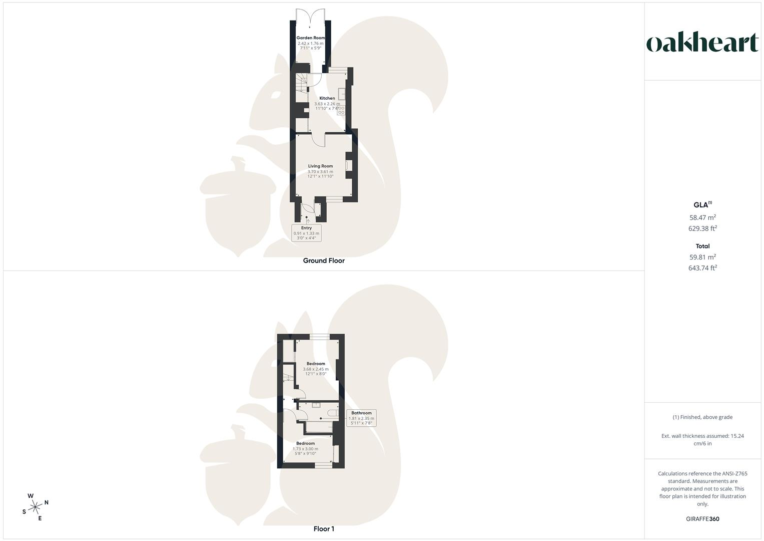 Burrows Road, Earls Colne floorplan