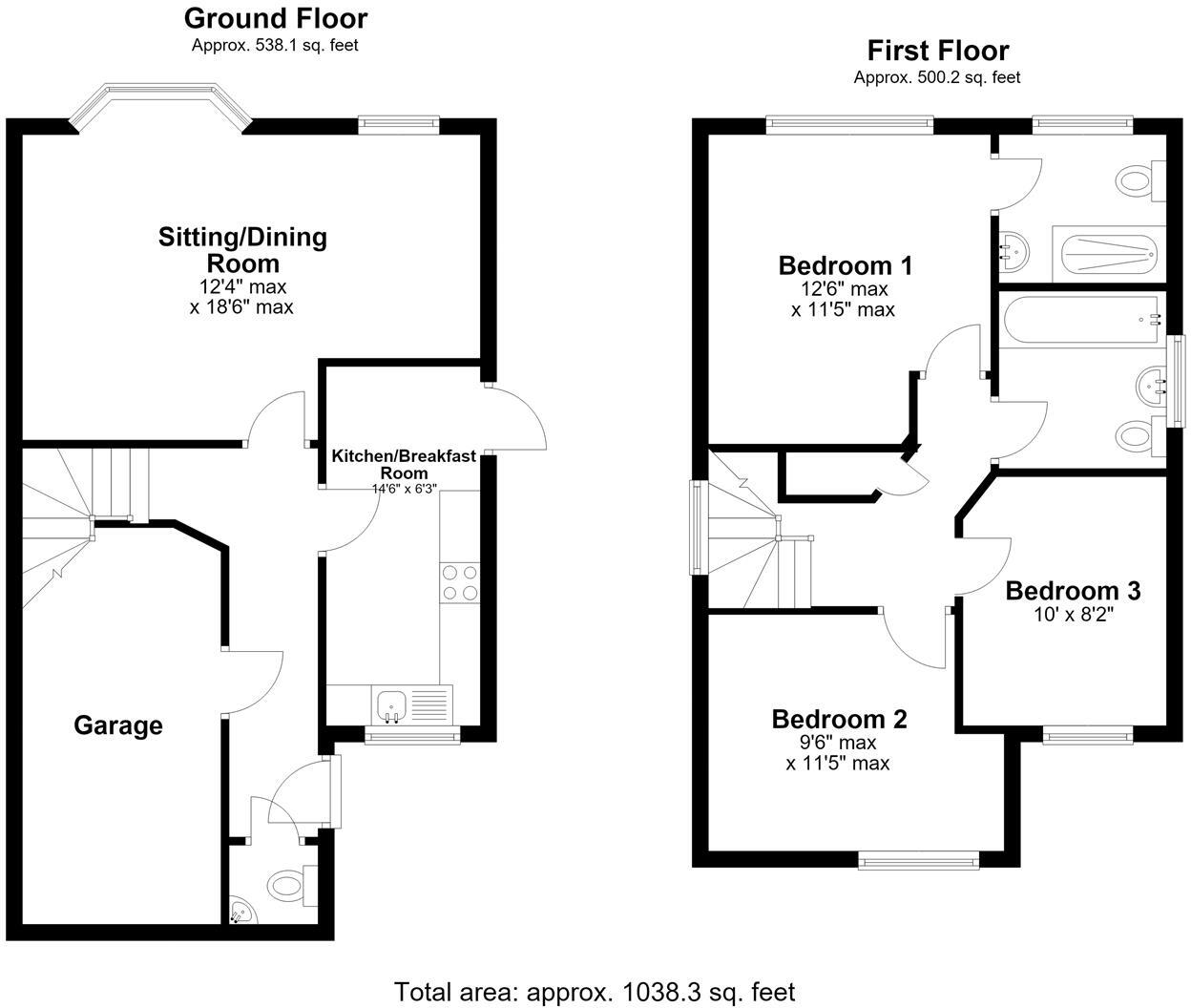 Partridge Close, Chippenham floorplan