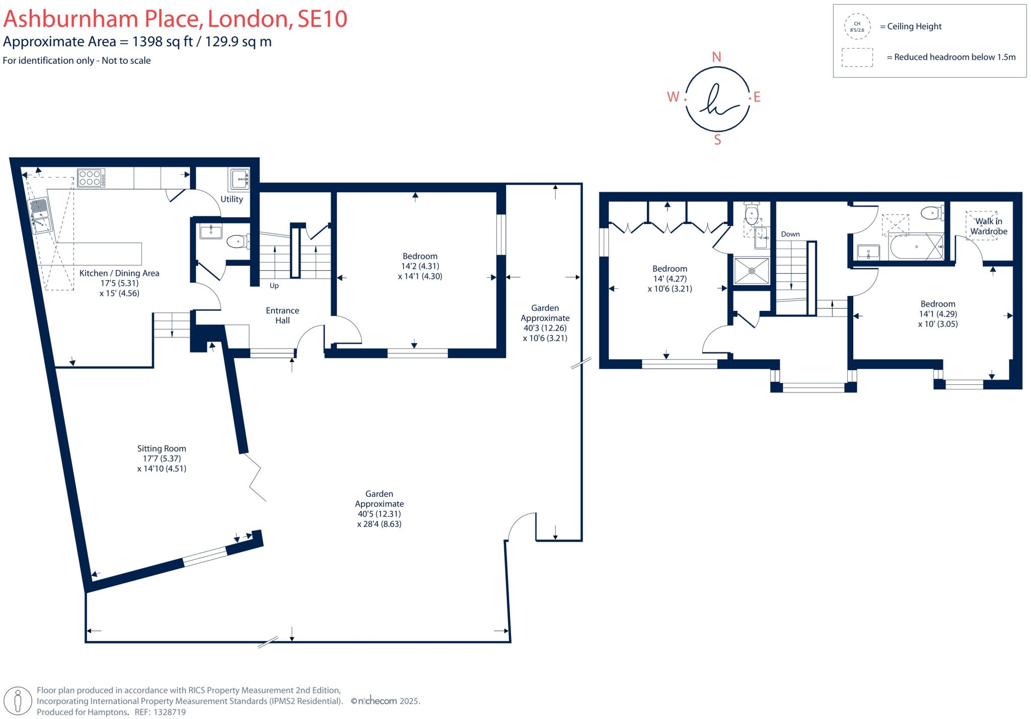 Ashburnham Place, London, SE10 floorplan