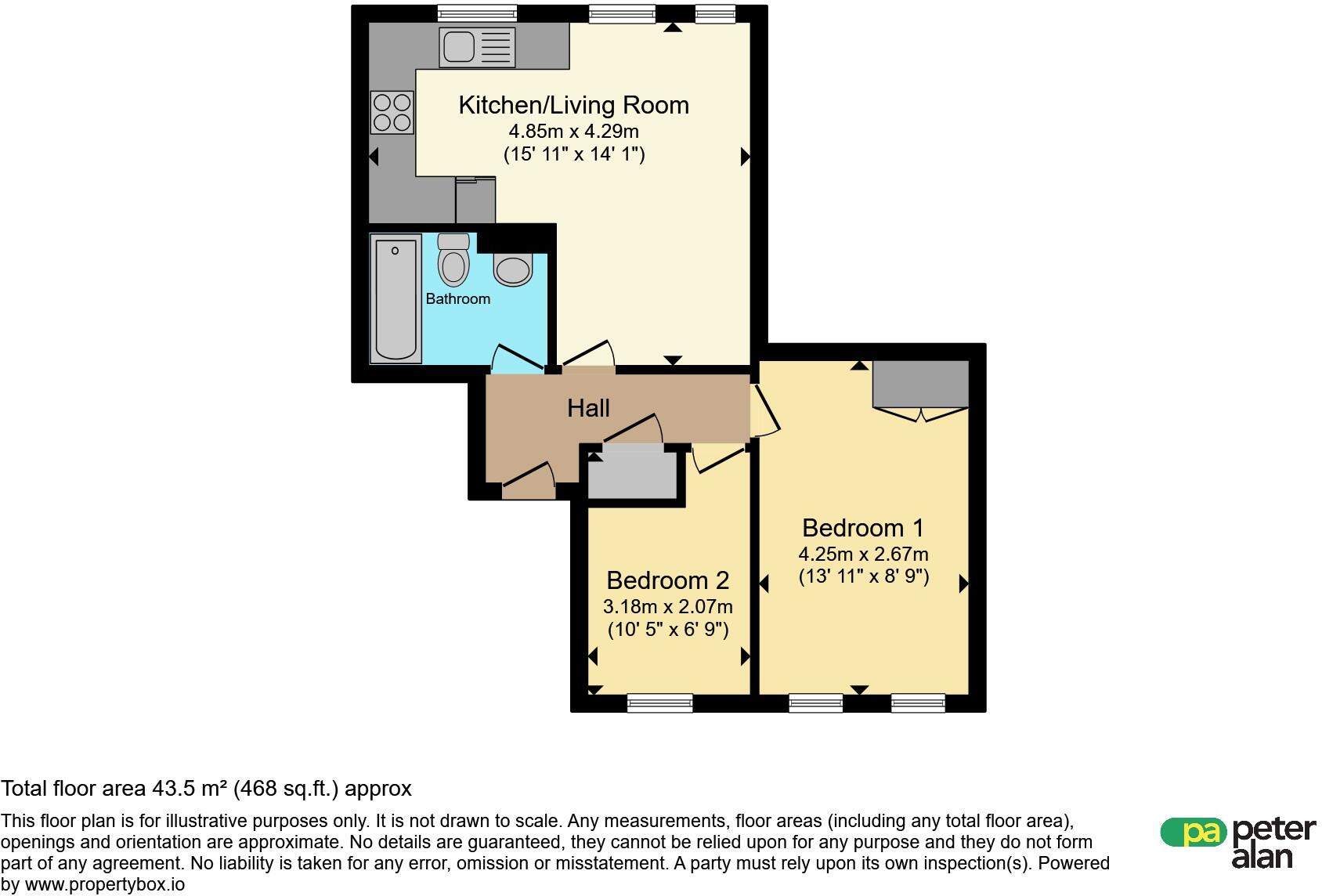 Windsor Mews, CARDIFF floorplan