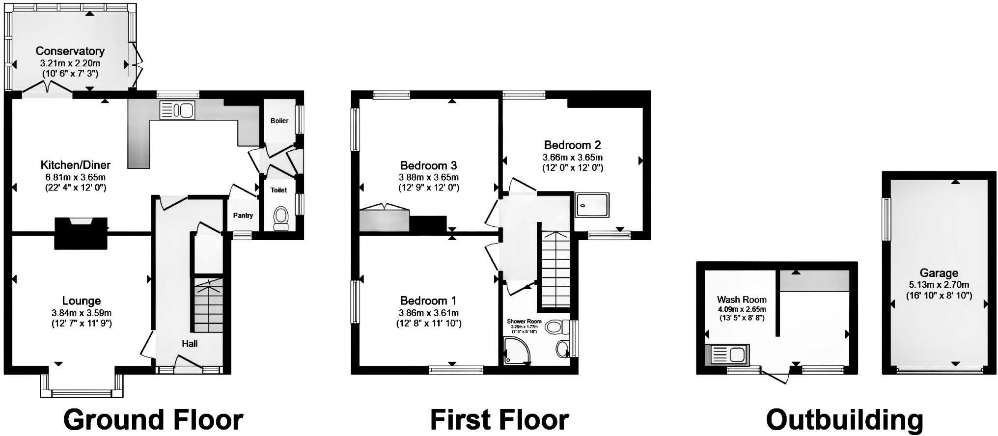 Dartbridge Road, Buckfastleigh floorplan