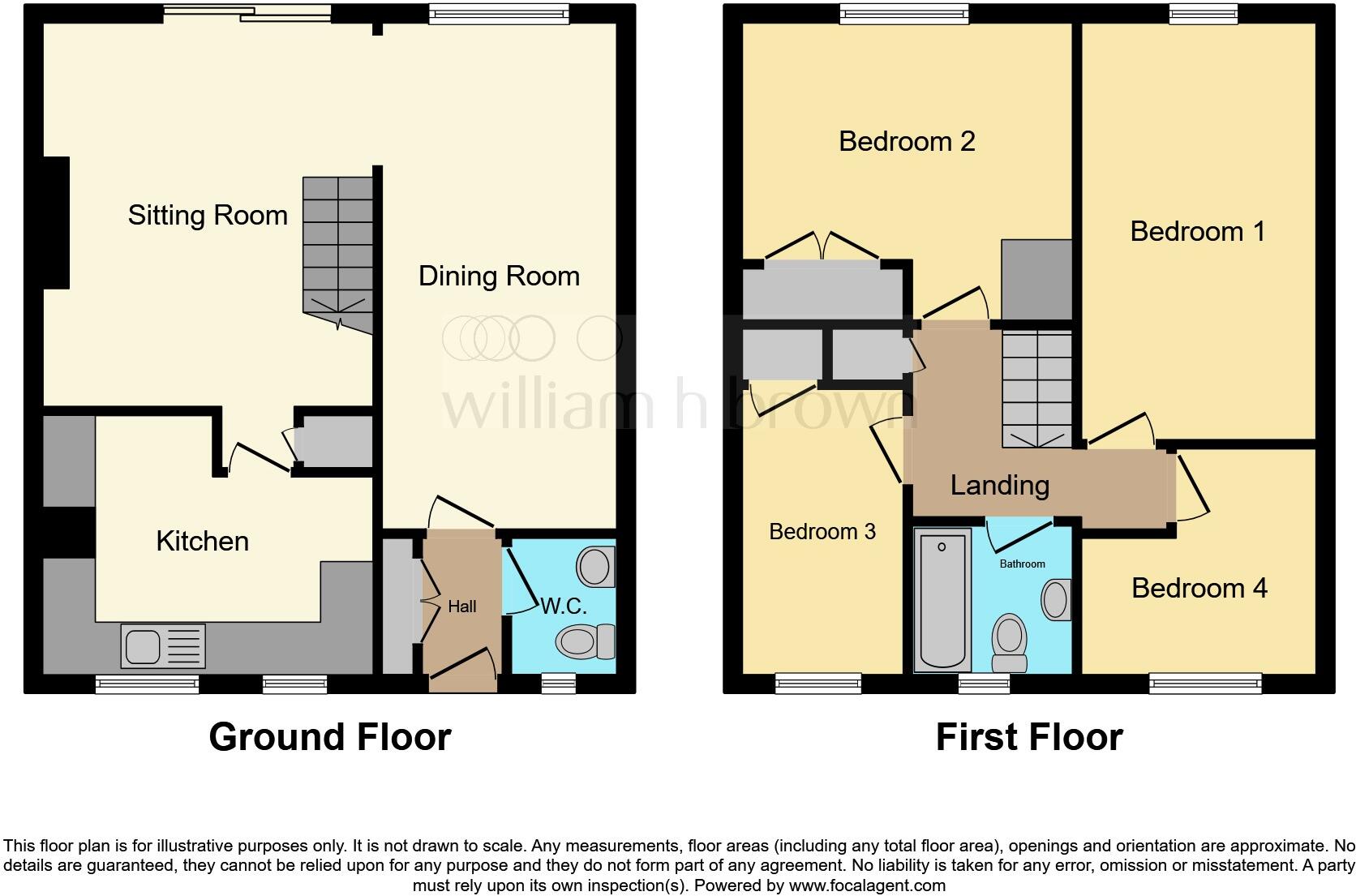 Bedford Close, Grantham floorplan