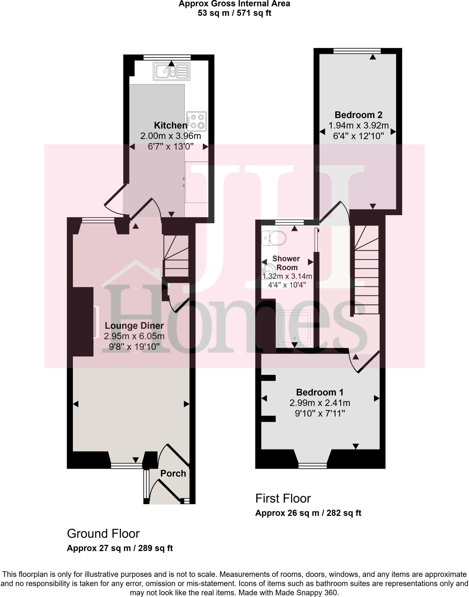 Swarthmoor, Ulverston, Cumbria floorplan