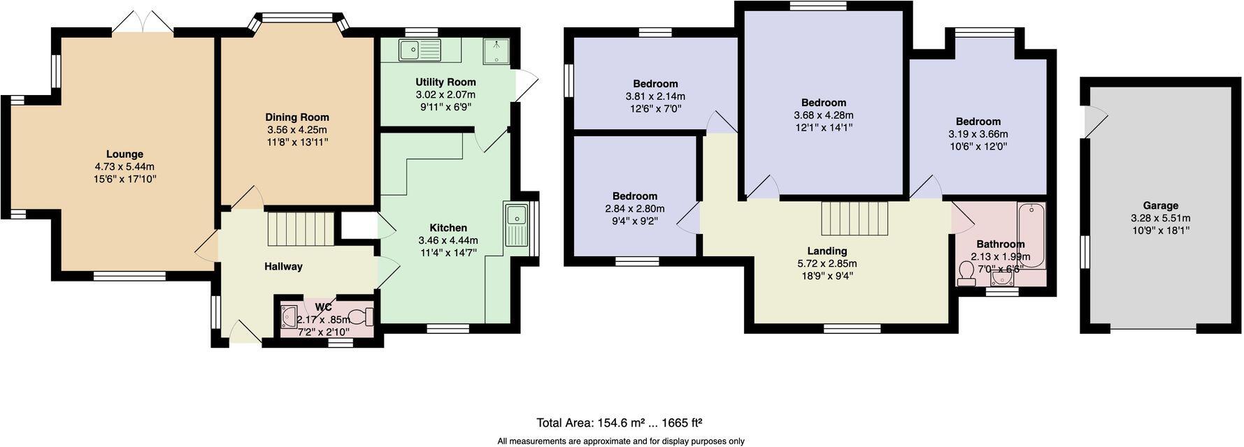Mayfield Avenue, Ingol, Preston, PR2 3UE floorplan