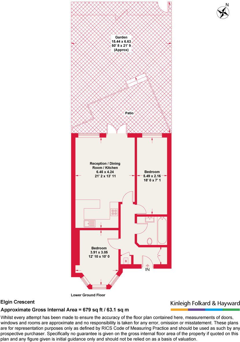 Elgin Crescent, Notting Hill, London, W11 floorplan