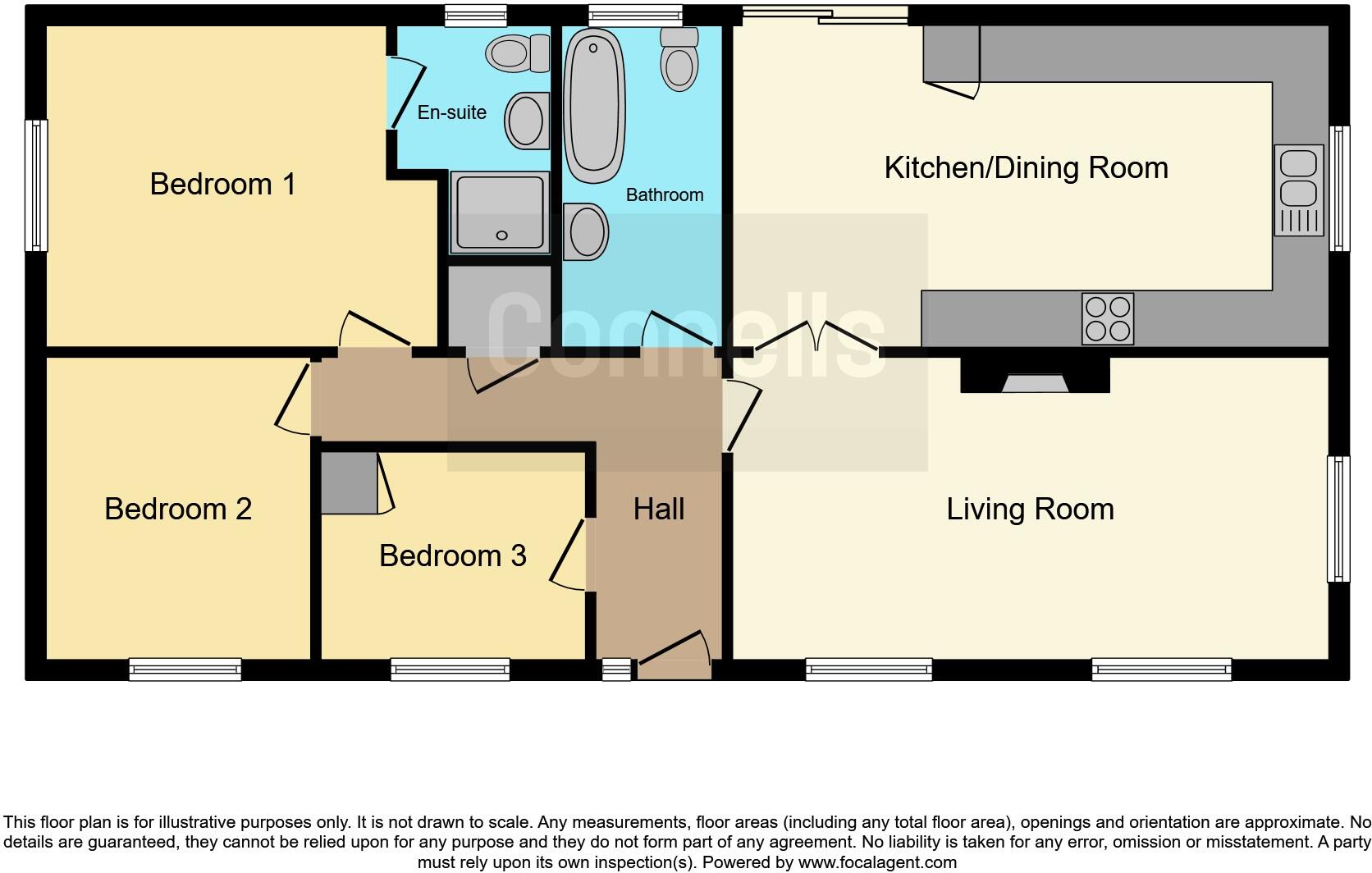 Half Moon Lane, Pepperstock, Luton floorplan
